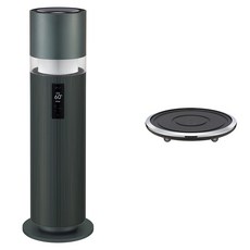 LG전자 퓨리케어 오브제컬렉션 하이드로타워 가습기 + 무빙휠 세트 HY703RGAAHM 방문설치, 네이처 그린