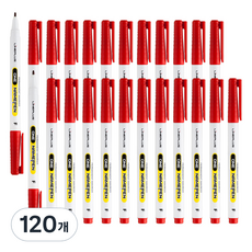 Lineplus WON 奇異筆, 紅色, 120個