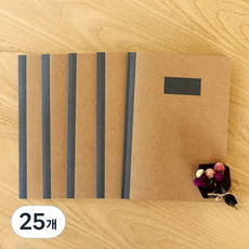 Mellow 노네임 무선 노트, 혼합색상, 25개