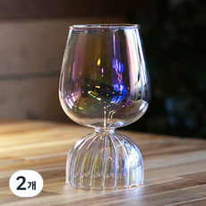 젊은이마켓 오로라 벨 와인잔, 590ml, 2개