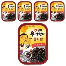 샘표 우리엄마 콩자반, 70g, 5개