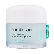 Numbuzin No. 1 泛醇活性舒緩霜, 1個, 80ml