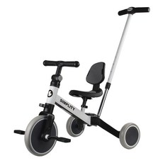 SIMPLITY All in One 세발자전거, 화이트, 1개