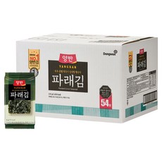 양반 파래김, 4g, 54개