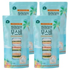 만전김 하와이안 무스비 키트, 8g, 4개