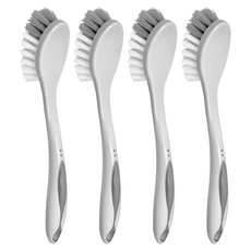 Sol & Soul 舒適握把多用途清潔刷, 4個, 混合顏色