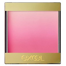 日本 excel 漸層魅色腮紅 8g, AB03 淨彩櫻粉, 1個