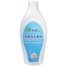 Green Master 綠大師 抗菌洗手慕斯補充瓶, 1瓶, 1L