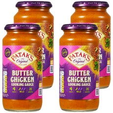 대상 파탁스 버터 치킨용 쿠킹 소스, 450g, 4개