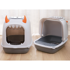 Blue Square貓蓋子貓廁所 ASD-PK10, 粉色