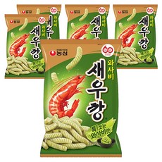 NONGSHIM 農心 Shrimp Crackers 哇沙比蝦條, 70g, 5個
