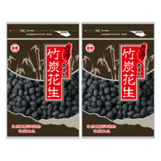 台灣土豆王 竹炭花生 130g 手工製作 古早味配方, 2包