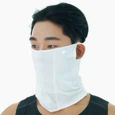 YueseoMu 防紫外線涼感口罩, 白色