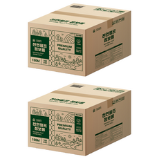 soom 天然紙漿2層珍寶捲筒衛生紙, 150m, 16捲, 2個