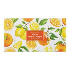 ESPRIT PROVENCE 奢華植物皂禮盒 檸檬 100g + 橙花 100g, 200g, 1盒