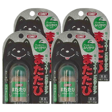 COMET 可美多 木天蓼粉末貓用 100%純天然木天蓼 日本產, 3.5g, 4瓶