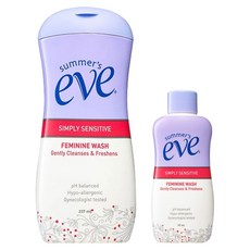 summer's eve 賦活美學浴潔露 全肌淨護組 237ml + 59ml, 1組