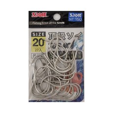 SAME 莎美 銀Top Sol Silver SSH-141NT 釣魚鈎 27入, 1包