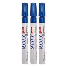 Uni 三菱 細字油漆筆 px-21 藍色, 1種, 3入