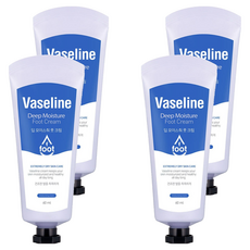 Vaseline 凡士林 C2Y 深層保濕護足霜, 1入, 4個