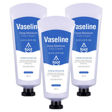 Vaseline 凡士林 C2Y 深層保濕護足霜, 1入, 3個