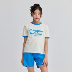 ST.HOLIDAY 短袖防磨衣 + 衝浪褲 + 海灘包套組 C255-13