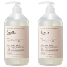 jmella 法式漫舞香水沐浴乳 No.05 Sparkling Rose, 1L, 2瓶