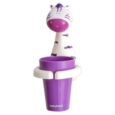 babyhood 世纪宝贝 兒童卡通牙杯架 - 無年齡限制, 斑馬, 1個