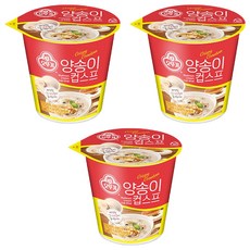 오뚜기 양송이 컵 스프, 27g, 3개