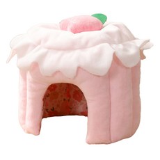 Yoreungae 小動物甜蜜杯子蛋糕藏身處 S, 1個, 粉紅色