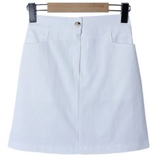 린다샵 프링미 뒷밴딩 베이직 미니 스커트 cpsk5449k34