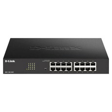D-Link 友訊科技 簡易網管型交換器 16埠超高速 無風扇設計, DGS-1100-16V2, 1個