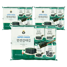 만전김 슈퍼초이스 감태김 16p, 64g, 3개