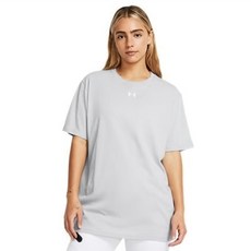 언더아머 여성용 UA 캠퍼스 오버사이즈 반팔 티셔츠 1387193