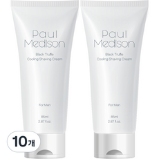 PAUL MEDISON 黑松露涼感刮鬍膏, 10個, 85ml