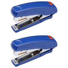 MAX 美克司 HD-10NX 釘書機, 藍色, 2個