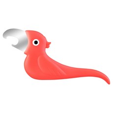 인스몰 사용하기 편한 병따개, 다홍색, 1개