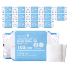 어반리브즈 순면 화장솜, 100개입, 15개