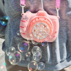 레츠토이 찰칵 카메라 비눗방울, 핑크, 1개