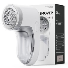 일리온 강력한 6중날 세탁소용 만능 무선 보풀제거기, 화이트, 단일상품(C타입형)