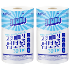 comet 雙層大捲筒衛生紙, 4捲, 2袋, 300m