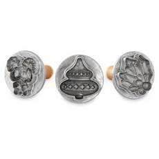 NORDIC WARE 諾迪威 聖誕節餅乾模具3件組, 混色, 1套