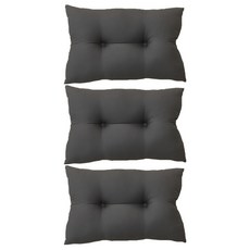 아토하우스 세미워싱 통째로 세탁가능한 경추 베개솜, 차콜, 3개