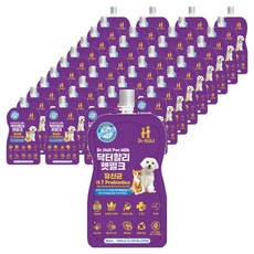 닥터할리 반려동물 펫밀크, 유산균, 180ml, 40개