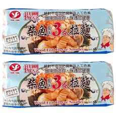 揚豐柴魚3分拉麵 4入/包, 343g, 2入