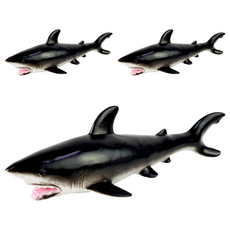 柔軟動物公仔 鯊魚, 3個