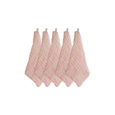 粉紅色廚房抹布, 5個