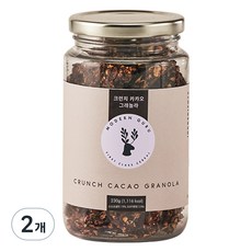 모던구루 크런치 카카오 초코 수제 그래놀라, 230g, 2개