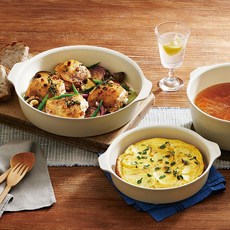 IRIS OHYAMA 愛麗思歐雅瑪 多功能可拆式陶瓷不沾平底鍋8件組 DPAN-8S 象牙色, 1組