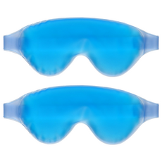 AMC 眼部冷熱敷袋眼罩 藍色, 1入, 2個